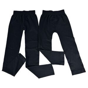 Skinny Tees Black Legging and Capris OSFM